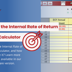using the internal rate of return calculator, irr