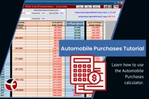 Learn how to use the automobile purchases calculator with this tutorial.