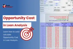calculate opportunity cost automatically in loan analysis