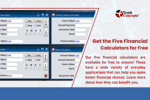Five financial calculators for free