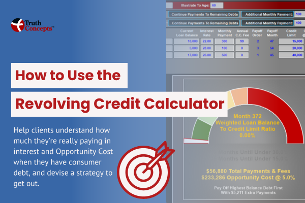 Revolving credit paydown