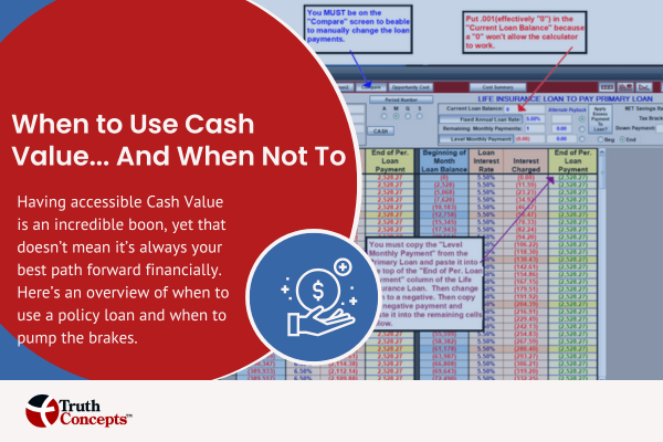 when to use policy loans